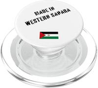 Fabriqué au Sahara Occidental avec Drapeau Amusant PopSockets PopGrip pour MagSafe