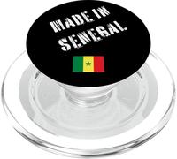 Fabriqué au Sénégal avec Drapeau drôle PopSockets PopGrip pour MagSafe