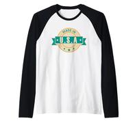 Fabriqué aux États-Unis - Amérique Manche Raglan