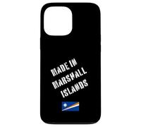 Fabriqué aux Îles Marshall avec Drapeau Amusant Coque pour iPhone 13 Pro Max