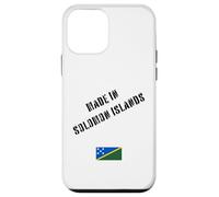 Fabriqué aux îles Salomon avec Drapeau Amusant Coque pour iPhone 12 Mini