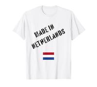 Fabriqué aux Pays-Bas avec Drapeau Amusant T-Shirt
