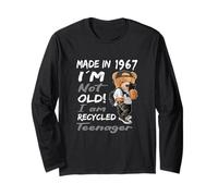 Fabriqué en 1967 drôle d'anniversaire pour Adolescent recyclé Manche Longue