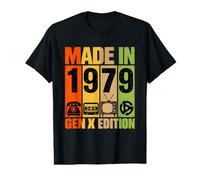 Fabriqué en 1979 Gen X Anniversaire et Nostalgie des années 70 T-Shirt Graphique avec Valeur