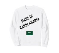 Fabriqué en Arabie Saoudite avec Drapeau drôle Sweatshirt