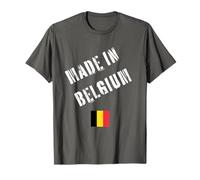 Fabriqué en Belgique avec Drapeau drôle T-Shirt