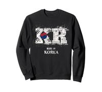 Fabriqué en Corée Drapeau KR Vintage Pride Heritage Culture Graphic Sweatshirt