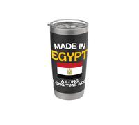 Fabriqué en Égypte un anniversaire égyptien amusant il y a longtemps Gobelet isotherme en acier inoxydable double paroi
