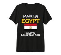 Fabriqué en Égypte Un Anniversaire égyptien Amusant il y a Longtemps T-Shirt Haut de Gamme
