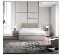 (Fabriqué en Europe) Luxe Matelas mémoire de forme 90x190 Memo - épaisseur 16cm- 8 zones de confort mousse mémoire adaptative