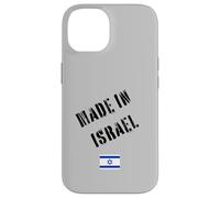 Fabriqué en Israël avec Drapeau Amusant Coque pour iPhone 14