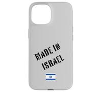 Fabriqué en Israël avec Drapeau Amusant Coque pour iPhone 15