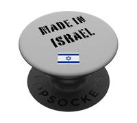 Fabriqué en Israël avec Drapeau Amusant PopSockets PopGrip Adhésif