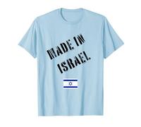 Fabriqué en Israël avec Drapeau Amusant T-Shirt
