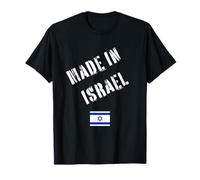 Fabriqué en Israël avec Drapeau Amusant T-Shirt