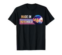 Fabriqué en Novembre 1964 Awesome Since 1964 Anniversaire Vintage T-Shirt