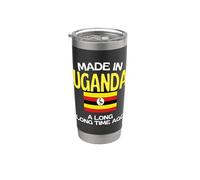 Fabriqué en Ouganda il y a longtemps, un drôle d'anniversaire ougandais Gobelet isotherme en acier inoxydable double paroi