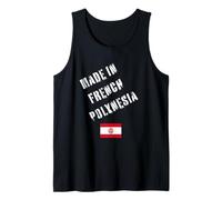 Fabriqué en Polynésie Française avec Drapeau drôle Débardeur