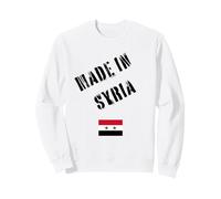 Fabriqué en Syrie avec Drapeau Amusant Sweatshirt