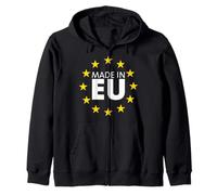 Fabriqué en Union Européenne Funny Pro Europe Design Satire Politique Sweat à Capuche