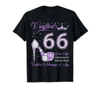 Fabriqué il y a 66 Ans 66e Anniversaire 66 Ans Reine T-Shirt