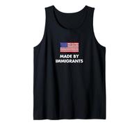 Fabriqué par des Immigrants Drapeau américain Immigration Débardeur