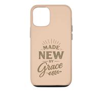 Fabriqué par Grace Christian Faith Bible Verset béni Jésus Coque pour iPhone 12/12 Pro