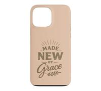 Fabriqué par Grace Christian Faith Bible Verset béni Jésus Coque pour iPhone 13 Pro Max
