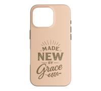 Fabriqué par Grace Christian Faith Bible Verset béni Jésus Coque pour iPhone 16 Pro