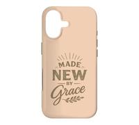 Fabriqué par Grace Christian Faith Bible Verset béni Jésus Coque pour iPhone 17
