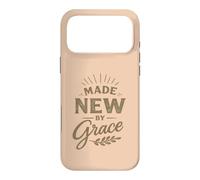 Fabriqué par Grace Christian Faith Bible Verset béni Jésus Coque pour iPhone 17 Pro Max