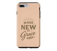 Fabriqué par Grace Christian Faith Bible Verset béni Jésus Coque pour iPhone 7 Plus/8 Plus