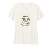 Fabriqué par Grace Christian Faith Bible Verset béni Jésus T-Shirt Haut de Gamme