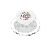 Fabriqué pour Un Usage construit sur l'espoir de la Foi chrétienne PopSockets PopGrip pour MagSafe