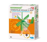Fabrique ta lumière avec le vent ? Kit éducatif et écologique multicolore TU