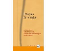Fabriques de la langue - Kostas Nassikas - Puf - broché - Etude