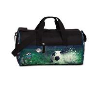 Fabrizio Sac de Sport pour Enfant - Sac de Voyage - Football - Noir