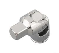 FABULETTA Adaptateur de douille à cliquet avec verrou de roulement à billes pour espaces restreints 6,35 mm, 9,5 mm, 1,27 cm, 1 pièce (7,6 à 20,3 cm)