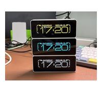 FABULETTA AK25664_V2.0 Horloge de table avec affichage du spectre musical et rythmique avec télécommande