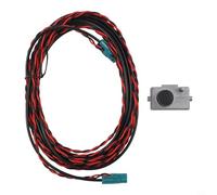 FABULETTA Caméra DVR de voiture Enregistreur GPS Boîtier en métal ABS 12 V Montage pare-brise Système d'aide au stationnement Argent