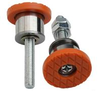 FABULETTA Coussins de pieds de coupe avec angle réglable, support pliable en PVC antidérapant, pour différents modèles de machines de découpe, pour stabiliser l'établi et la protection du sol. (B)