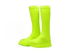 FABULETTA Couvre-chaussures de randonnée imperméables au sable, guêtres enveloppantes à jambes hautes, tissu respirant anti-sable, convient aux chaussures EU 29-EU 45 (38-45-orange orange)