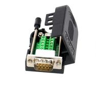 FABULETTA DB-9 D-Sub Adaptateur série 9 broches Boîtier PVC DB-9 D-Sub 9 | Boîtier en PVC robuste, résistant à l'huile, à la pression, réutilisable, facile à installer