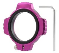 FABULETTA Entretoise de réglage de l'écart en alliage d'aluminium, axe de 29 mm, 48,3 mm, épaisseur de 7,4 à 11,7 mm, pour un ajustement optimal de la manivelle et du pédalier (A-Violet)