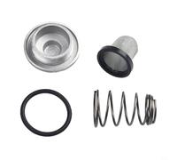 FABULETTA Filtre à huile avec bouchon de vidange compatible avec PCX125 WW A modèles 2010 à 2019 Kit d'entretien essentiel du moteur de scooter Design robuste Montage simple