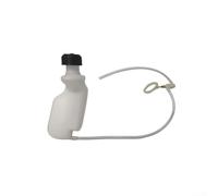 FABULETTA Flacon pompe à huile pour tronçonneuse électrique 36 V Réservoir de lubrification automatique en plastique pour tronçonneuses 36 V Design compact 146 mm Blanc 1 pièce