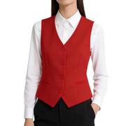 FABULETTA Gilet sans manches Softshell élégant et fin pour femme | Coupe ajustée, col montant tendance, près de la taille, élégant et flatteur de la silhouette