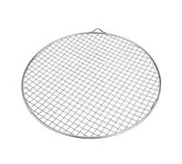 FABULETTA Grille de refroidissement ronde, 13-35 cm en fil d'acier inoxydable 201 pour four, cuisson, cuisson à la vapeur, barbecue, friteuse à air, plateau circulaire (35 cm)