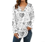 FABULETTA Haut en polyester doux pour femme avec motif imprimé | Coupe décontractée, motif imprimé 3D, tissu doux, idéal pour les loisirs, les vacances et les sorties en club