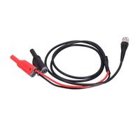 FABULETTA Lot de 2 câbles de mesure BNC 120 cm BNC vers double fiche banane mâle pour têtes de bouton oscilloscope